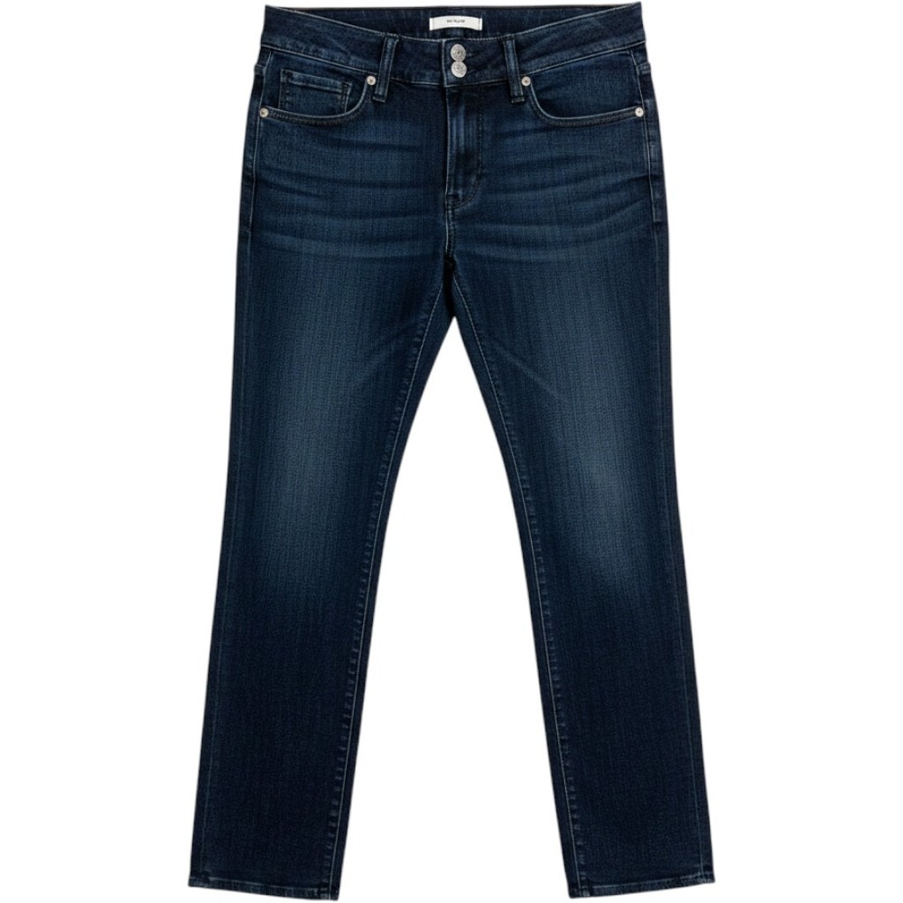 PAIGE Jeans Womens 28 Blue Hidden Hills Straight Dark Wash Made in USA